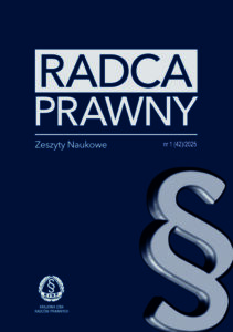 Radca Prawny Zeszyty Naukowe 2025 nr 3