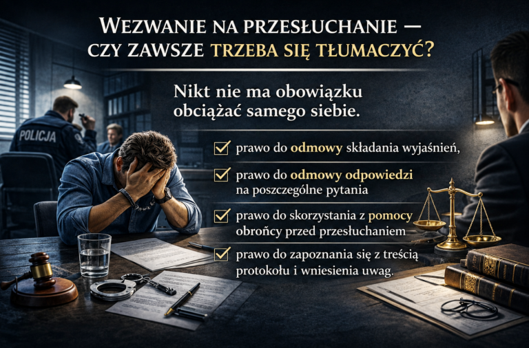 Wezwanie na przesłuchanie