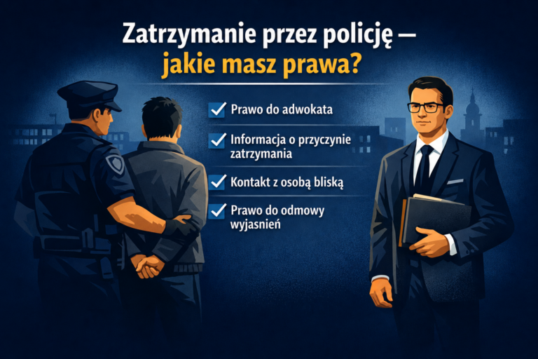 Zatrzymanie przez policję – jakie masz prawa?
